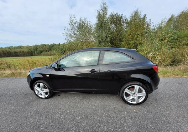 Seat Ibiza cena 19500 przebieg: 142000, rok produkcji 2010 z Mirsk małe 56